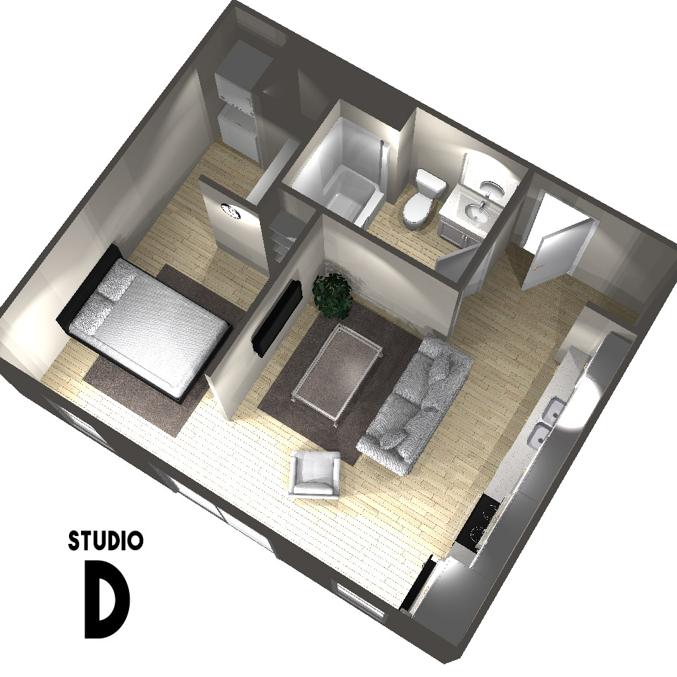 Studio D Floor Plan | Arabella